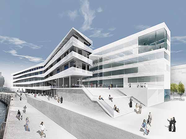 Als Sponsor unterstützt Holcim die Nachhaltigkeit des geplanten Universitätsneubaus der Hamburger HafenCity-Universität (HCU).